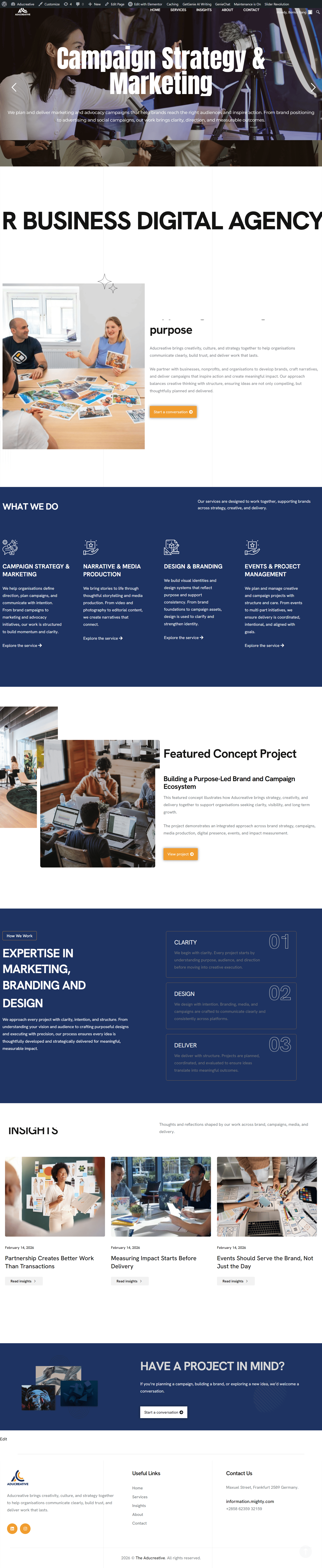 Agency Web Design