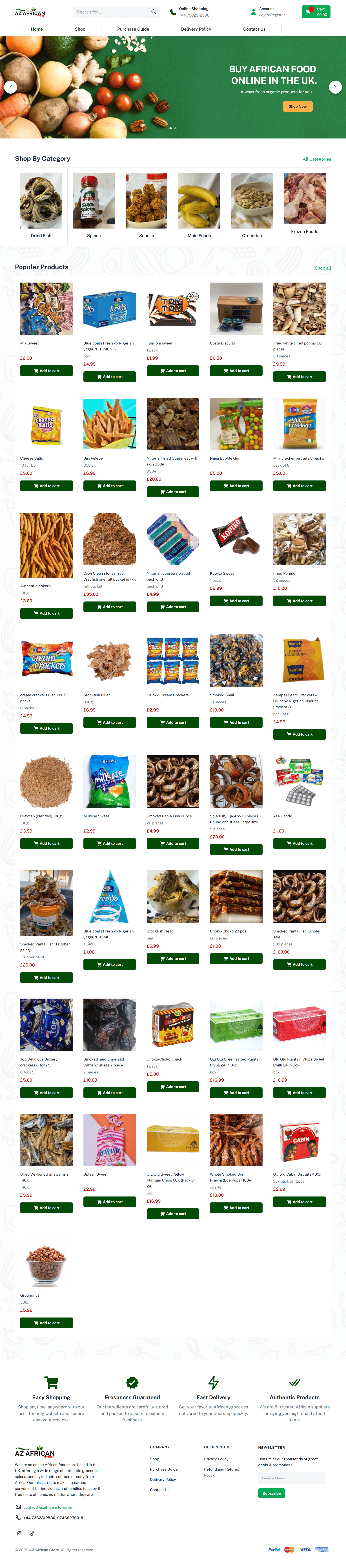 E-commerce Web Design