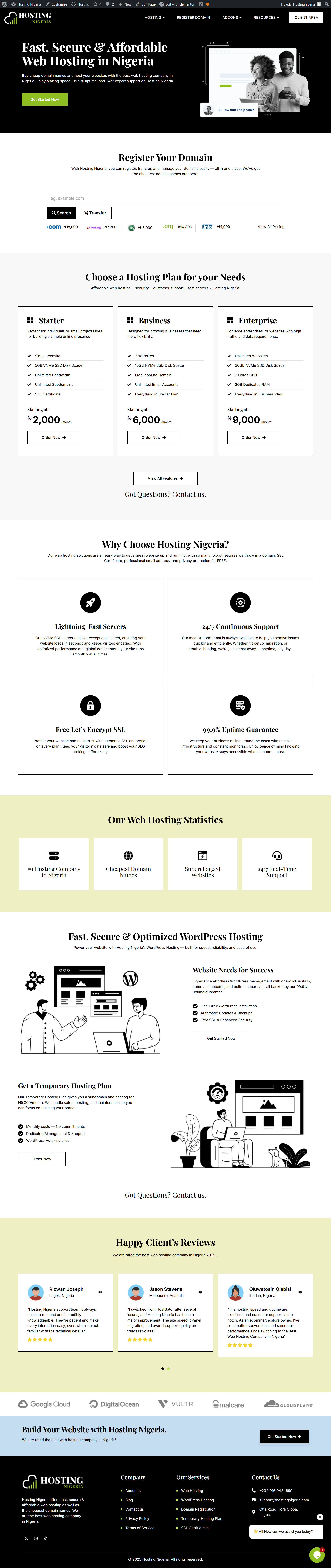 Hosting Web Design